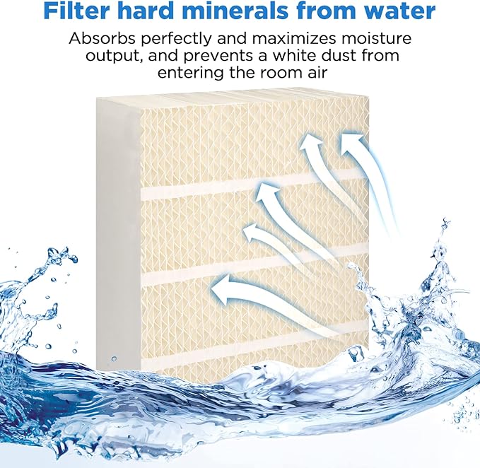 1043 Humidifier Wick Filter Replacement for AirCare Essick Humidifiers, Replaces EP9 EP9R EP9500 EP9800 EP9700 826000 826800 831000 SS390DWHT 821000 821001 and Bemis Space Saver 800 8000 Series