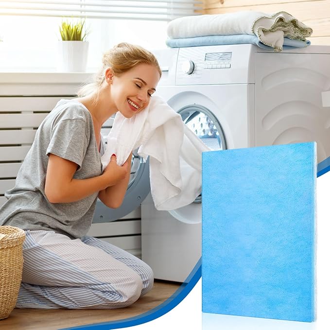 Frienda 6 Pcs Washable Reusable Furnace & Air Conditioner Filter Merv 6 Replacement Cut to Fit Ac Filters for HVAC Furnace Vents(25 x 16 inch)