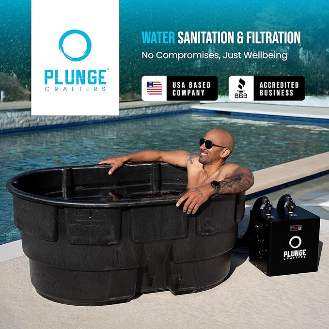 Cold Plunge Water Filter Cartridges, 50 Micron Sediment Filters, 10” Universal Fit (2.5” x 10”), Compatible with Cold Plunge Tubs, Under Sink & Whole House Systems, Pack of 4