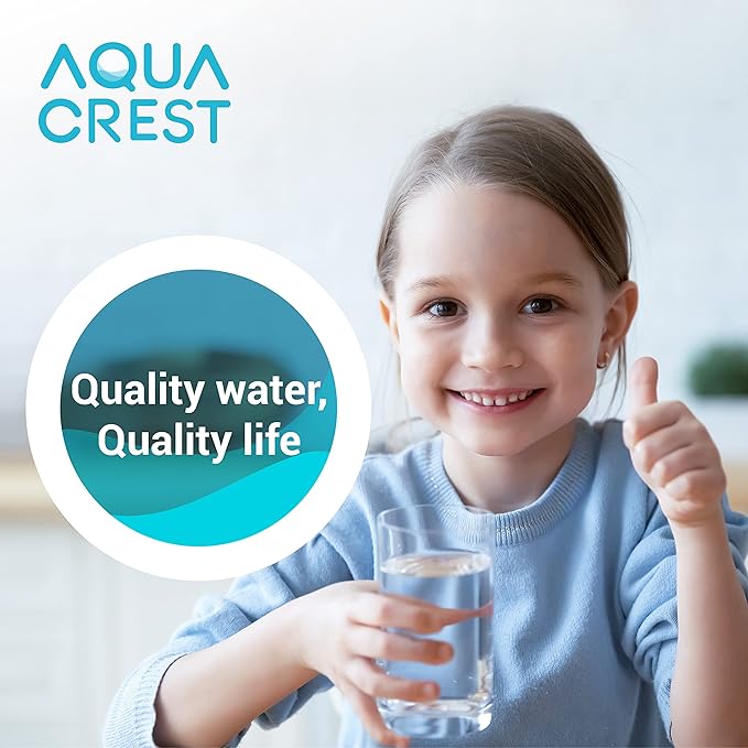 6 Packs Replacement for Brita® Mavea® Maxtra®, 105731, 1001122, NSF, TÜV SÜD Certified Pitcher Water Filter, AQUA CREST (NOT for Waterdrop's Pitchers)