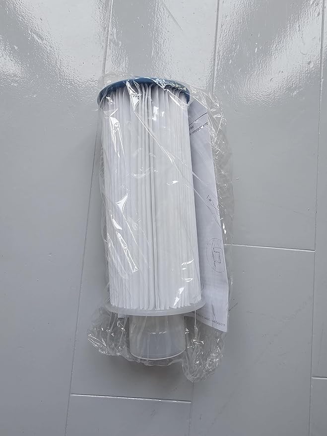 Kinetico 10 inch, 20 Micron pleated filter (Part No. K11663) Pre-Filter Paper Foam (Black or Amber Housing)