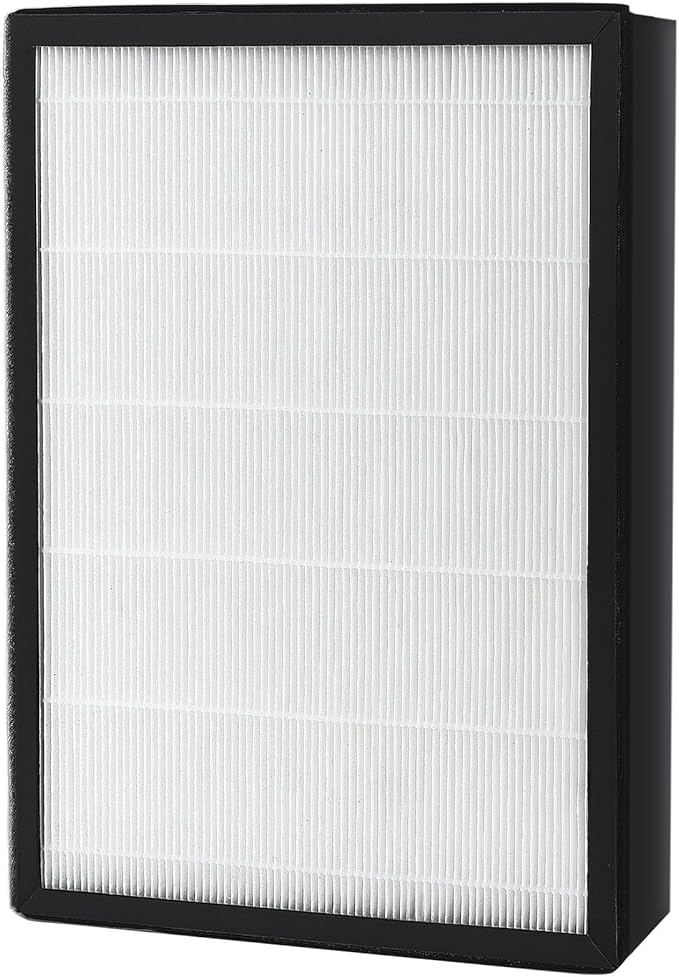 1 Pack HAP602 Replacement Filter Compatible with ECOSELF HAP602 HAP602WF Air Purifier, 3-in-1 Filtration H13 True HEPA HAP602WF Replacement Filter (1 Pack)