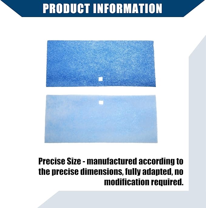 6"x14" Rv AC Air Filter for Coleman Air Conditioner AC 101G / RV Air Conditioner Filters/Durable / 4 Pcs Blue