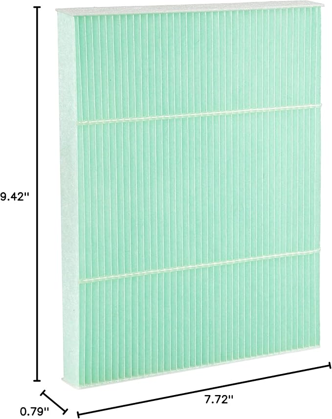 Spearhead HEPA Breathe Easy Cabin Filter, Up to 99.97% Filtration of 0.3 Micron Particles w/No Airflow Reduction (BE-728H)