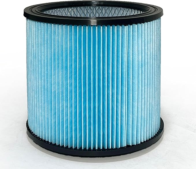 Nispira 90350 90304 90344 High Performance Filter Cartridge Replacement For Shop-Vac Wet Dry Vacuum Nanofiber with Lid, 2 Packs