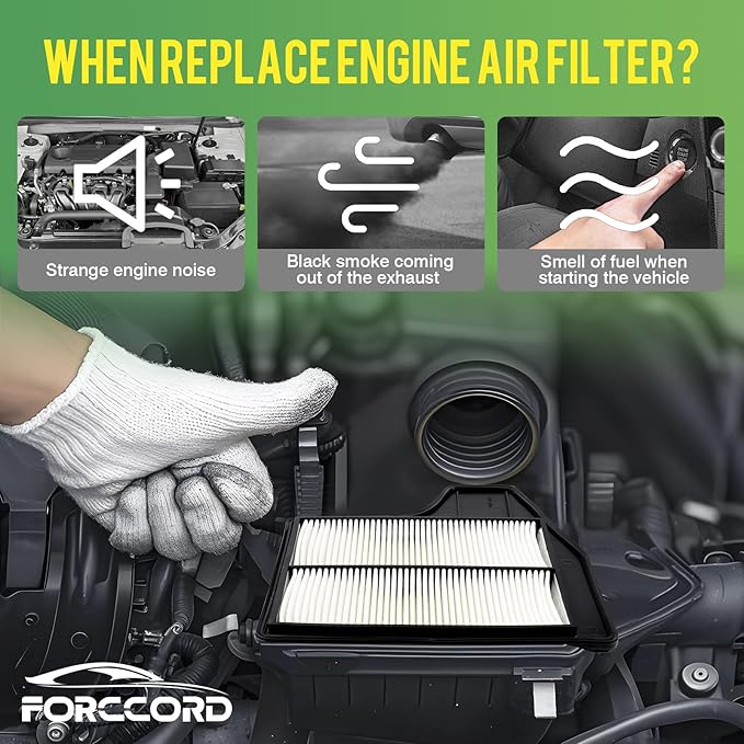 Cabin Air Filter and Engine Air Filter Fit for Nissan Altima 2.5L 2013 2014 2015 2016 2017 2018 Activated Carbon Cabin Filter Replacement CF11776 CA11450 Car Accessories