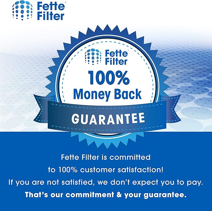 Fette Filter - Replacement Filter U Compatible with Honeywell HEPAClean U Filter HRF201B and Febreze FRF102B For HHT270, HHT290 & Febreze FHT170, FHT180, FHT190 - Pack of 6