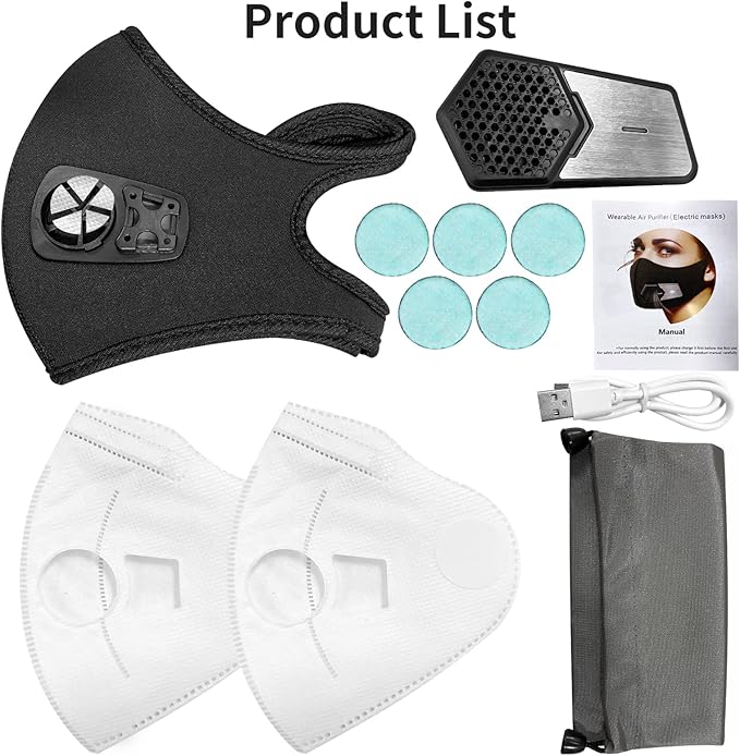 Personal Wearable Air Purifiers,Portable mini air purifier, for Sports, Cycling, Running and other Outdoor sports