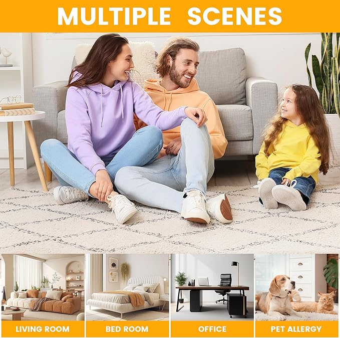 12x20x1 HVAC Furnace Air Filter, Lasts a Lifetime, Washable, the Last HVAC Filter You Will Ever Buy, Breathe Safely at Home or in the Office,Merv 8(Actual Size:11.69x19.8x0.8Inch)