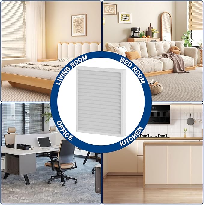 4 Pack 30920 Air Filter Replacement MERV-13 Compatible with Hunter HEPAtech 30920 fits 30050 30054 30055 30065 30070 30071 30075 30080 30177 30832 30882 30883 37055 37065, Air Cleaner Purifiers