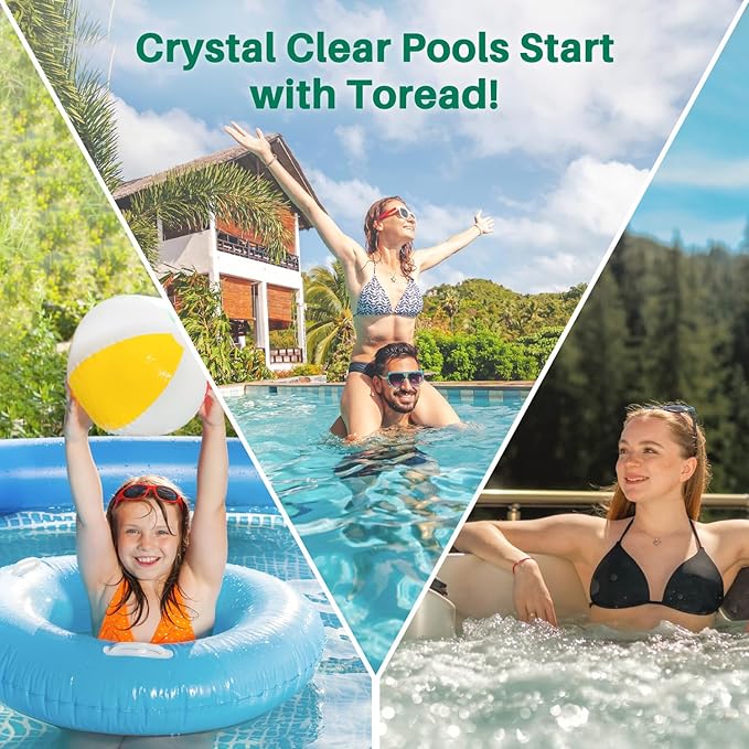 TOREAD® Replacement for Pool Filter Pentair CC100, CCRP100, PAP100, PAP100-4, Ultral-C3, Unicel C-9410, R173215, Filbur FC-0686, 59054200, 160316, 160354, SP100 Predator 100, 100 sq. ft. Cartridge