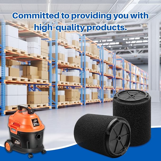 VF7000 Filter Replacement for Ridgid Shop Vac 5-20 Gallon Wet/Dry Vacuums Rigid Vacuum Filters with Enhanced Filtration Technology 1-Pack Premium Filter (2025 Upgrade)