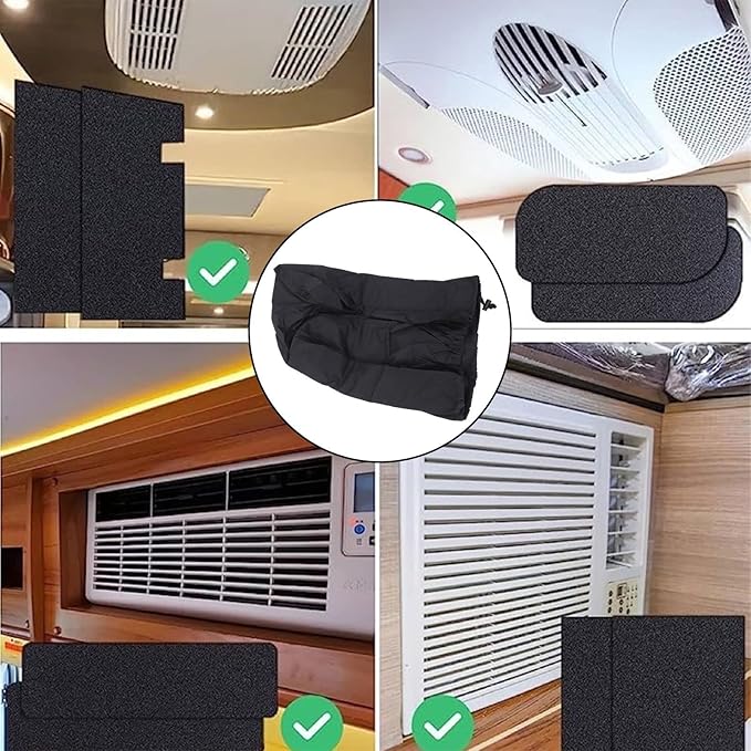 Air Conditioner Filter Replacement, 39.37 x 15.75 inch Window Air Conditioner Filters, Cut-to-fit Window AC Filters, Compatible with AC Window Unit Air Purifier