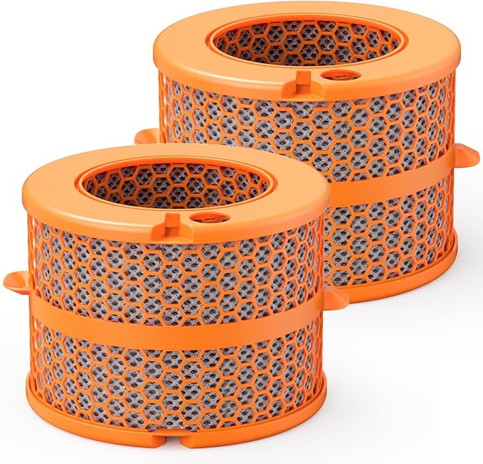 2 Pack PH04 Carbon Fiber Evaporator Filter Replacement Compatible with Dyson PH01 PH02 PH03 PH04 PH3A Air Puri-fier Humidifier Replacement Parts