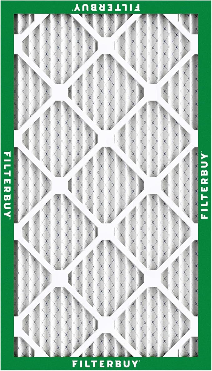 Filterbuy 20x36x1 Air Filter MERV 8 (MPR 700) Dust Defense Replacement (5-Pack), Electrostatic Pleated HVAC AC Furnace Filters, Made in USA (Actual Size: 19.75 x 35.75 x 0.75)