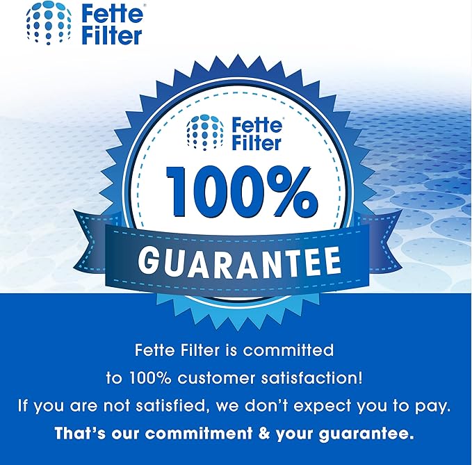 Fette Filter - FLT4700 True HEPA Filter M Replacement Compatible with GermGuardian Air Purifier Models AC4700 AC4700BDLX AC4700DLX AC4711W AC4625 AC4625BDLX includes 2 filters.
