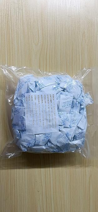 O2frepak 5 Gram(200Packs) Food Grade Moisture Absorbers Silica Gel Packs Desiccant for Storage,Food Safe Dessicant Silica Gel Packets for Moisture Storage Control