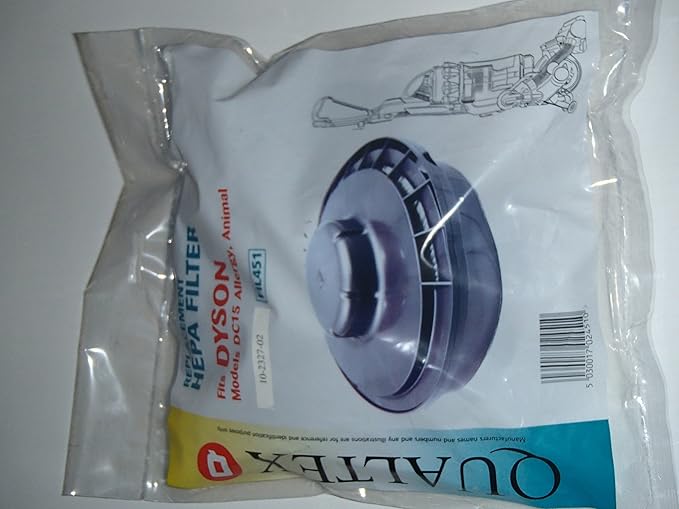 Dyson DC15 The Ball Replacement Post Motor HEPA Exhaust Filter, Fits Dyson Part 908561-02, or 910471-02 by Dust Care