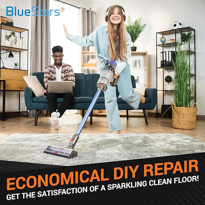 BlueStars Ultra-Durable Replacement DXVC6910 Vacuum Filter for 6 to 16-Gallon DeWalt Wet Dry Vacuum Cleaner DXV06P DXV09P DXV09PA DXV10P DXV10PL DXV10S DXV10SA DXV10SB DXV12P DXV14P - Pack of 2