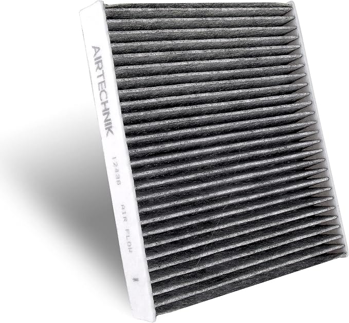 AirTechnik CF12436 Cabin Air Filter w/Activated Carbon | Fits 2016-2026 Select Subaru Ascent, Crosstrek, Impreza, Legacy, Outback, XV, Toyota, C-HR, Corolla, Prius, RAV4, Venza - 72880-FL00A