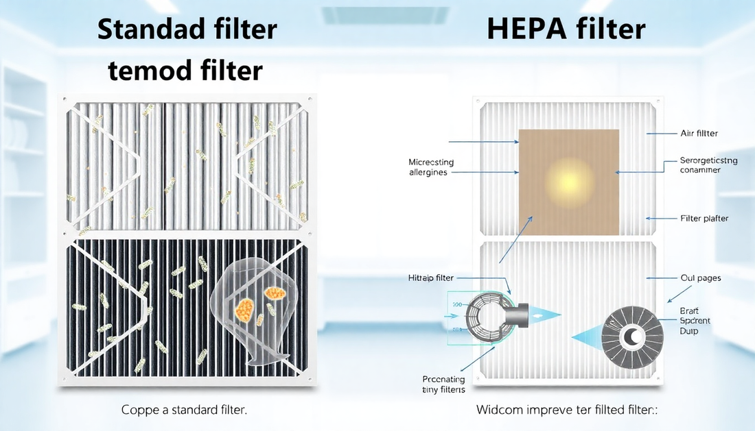 HEPA vs Standard Air Filters: What's Best for Allergies & Indoor Air Quality?