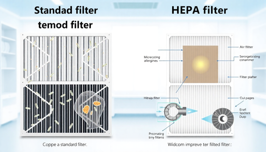 HEPA vs Standard Air Filters: What's Best for Allergies & Indoor Air Quality?