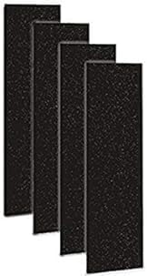 CFS – Carbon Activated Pre-Filter Compatible with FLT4825 HEPA Filter, AC4800 Series, Filter B Models – Fresh and Filtered Air for Indoor – Charcoal Air Filter Sheet – 4.8"x15.75" (4 Pack)