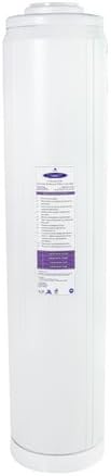 Crystal Quest Calcium GAC Fluoride Reduction Filter - Efficient Fluoride Removal or Reduction - Compact Design - Long-Lasting Capacity - 4-5/8" x 20"