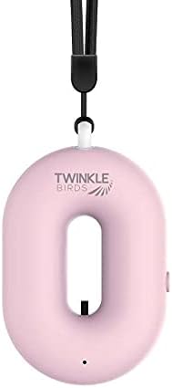 Wearable Air Purifier Necklace - Portable Personal Ionizer - Rechargeable Travel-Size Air Cleaner - Removes Dust Allergen Odor Viruses Bacteria - Use in Office Airplane Train Bus - For Kids and Family