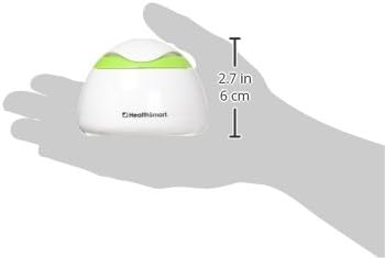 HealthSmart Travel Mate Personal Ultrasonic Small Personal Cool Air Mist USB Compact Travel Humidifier, Relief for Dry Skin, Compact and Personal, Quiet, Filter Free, FSA Eligible Humidifier, White