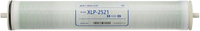 Max Water 2521 Extreme Low Pressure RO Membrane Element-XLP-2521 :300GPD size 2.5" x 21" good for Industrial, Agricultural, Whole House & more