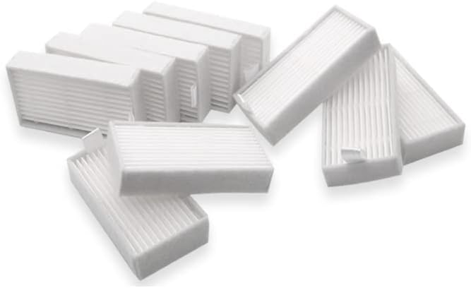 12 PK Nispira HEPA Replacement Filter Compatible with i-life ilife Model V3s, V3s Pro, V5 and V5s Pro Robot Vacuum Cleaner