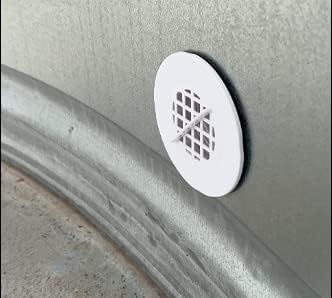 Threaded Inlet Strainer Kit for Stock Tank Pools,Stock Tank Pool Filter Kit, Intex Pool Accessories, Includes Rubber Washer, Strainer Nut and Grid, Fits Intex Filter Pumps with 1-1/2" Hoses