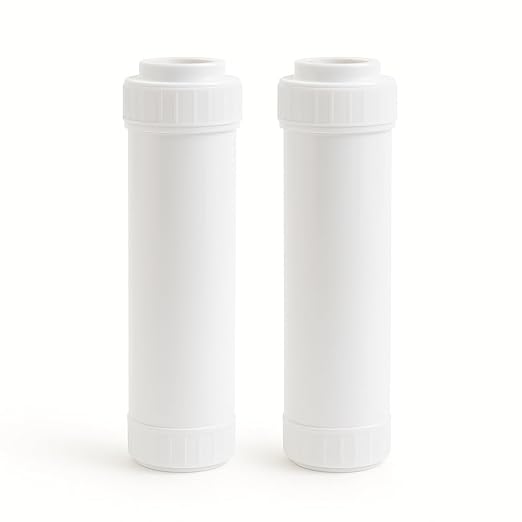 LiquaGen Polyphosphate Water Filter – Slow PHOS Media for Limescale, Rust & Corrosion | Pre-Filter for Water Heaters, Boilers, Ice Machines, Coffee Makers & Vending Systems (2, 2.5" x 10")