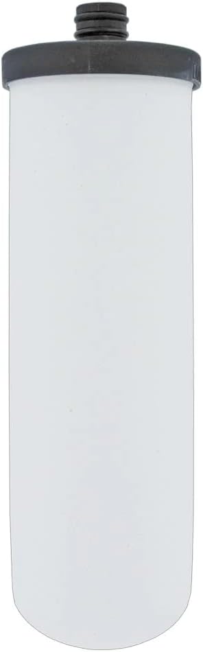 Doulton ¦ W9123085 ¦ Imperial 8 ½" ICP UltraCarb Ceramic Candle Filter ¦ Short Thread Element ¦ 1586 ¦ White ¦