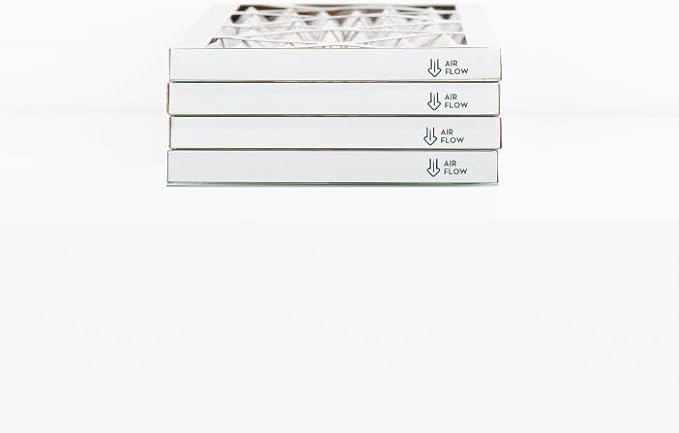 Filter King 19x23x1 Air Filter | 6-PACK | MERV 8 HVAC Pleated A/C Furnace Filters | MADE IN USA | Actual Size: 19 x 23 x .75"