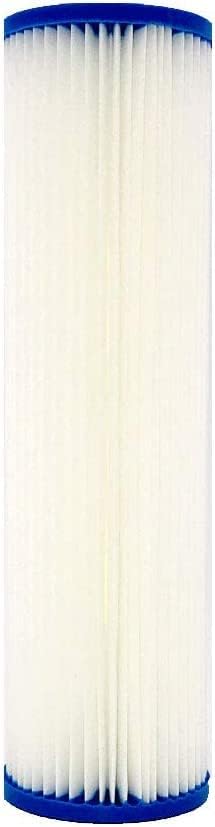 CFS – 4 Pack Water Filter Cartridges Compatible with EQ-PFC.35 Models – Remove Bad Taste & Odor – Whole House Replacement Water Filter System, White