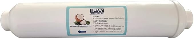 IPW Industries Inc. - 4-Stage Universal Water Filter Kit with O-Rings & Wrench for Undersink Reverse Osmosis Water Filter Systems Housing Replacements