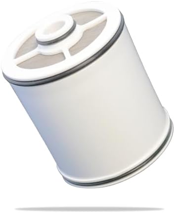 Shower Water Filter for Nikken Shower Filter Replacement Cartridge 13831 - for PiMag MicroJet Wall-Mounted System Model 1466 - Bathroom Wall-Mounted Multi-Stage Water Filtration Cartridge Replacement