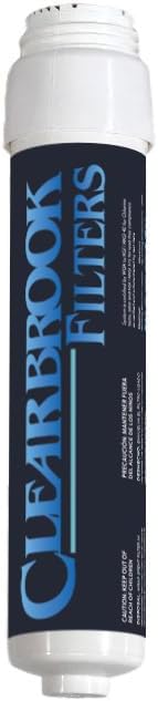 Clearbrook SF-12 Gen4 12-Inch Filter Replacement, Single Stage Quick Connect System, Fits Under Sink, Designed for Use with Kitchen Sink Systems