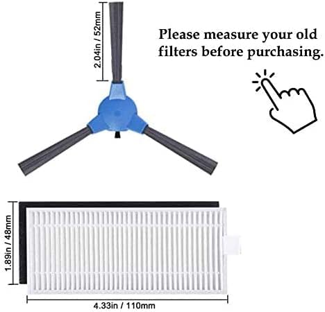 Replacement Parts for Kyvol Cybovac E20, E30, E31 Accessories Filters, Brushes, Roller Brush