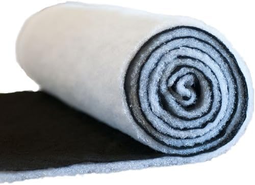 Nordic Pure 24x96inch-WAC-White+Carbon-roll Window Air Conditioner Poly with Carbon Filter 24-Inch by 96-Inch Roll