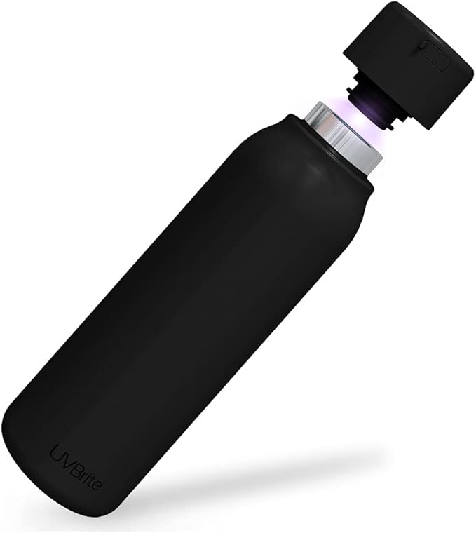 UV self-Cleaning and Water-Purifying Bottle TT-B02-18.6 Ounce Insulated Rechargeable Stainless-Steel Tumbler with Safety Lock Prevents Accidental Exposure Ideal for Outdoor and Emergency use