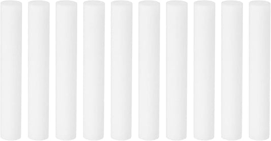 PATIKIL Humidifier Cotton Filter Sticks, 10 Pcs Refill Sticks Filter Wicks Replacement for USB Mini Humidifiers Portable Diffuser (2.76'' x 0.39''), White