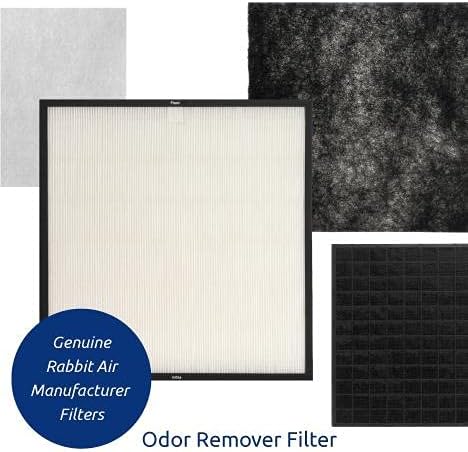 Rabbit Air, Genuine Original Air Purifier Filter - MinusA2 Filter Replacement Kit and HEPA Filter Replacement Compatible with Models SPA-700A and SPA-780A/N (with Odor Remover Customized Air Filter)
