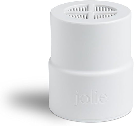 Jolie Replacement Filter for Showerhead - High Pressure Shower Filter, Clinically Tested for Healthier Hair & Skin