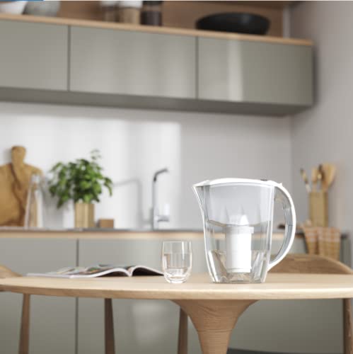 AQUAPHOR Water Filter Pitcher Ideal 7 Cup with 1 x B15 Filter - White
