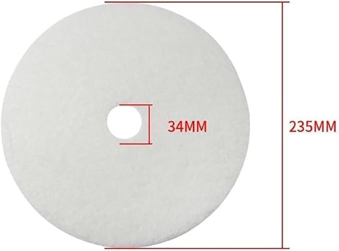 10 Pcs White Universal Cloth Dryer Exhaust Filter Portable Dryer Replacement Lint Filter Air Intake Paper Filters for Chef Dryer, Dryer Replacement Parts, Dryer Parts and Accessories (227 x 33 mm)