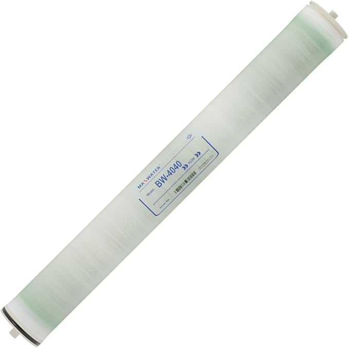 Max Water 4" x 40" BW-4040 2400 GPD Brackish Water RO Membrane Perfect for Car Wash, Whole House & Industrial Applications | Compatible with AG4040FF, RE4040-BE and more for Versatile Water Solutions