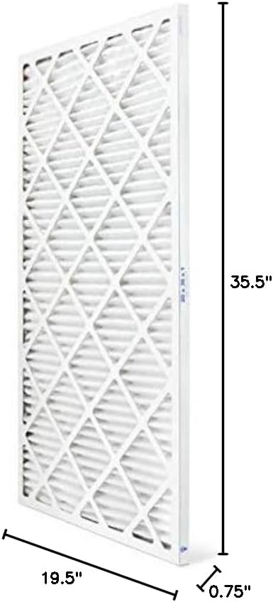 AIRX WICKED CLEAN AIR. 20x36x1 Air Filter MERV 13 Pleated HVAC AC Furnace Air Filter, Health 6-Pack, Made in the USA